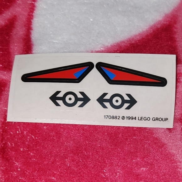 Lego Sticker Sheet for LEGO Cargo Railway Set 4559, Loose, Unflawed. - Picture 1 of 4